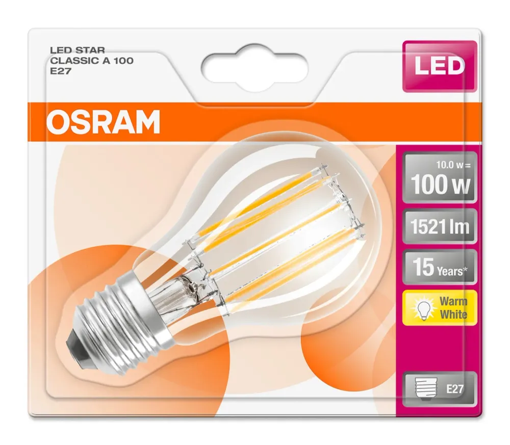 AMPOULE LED 11W E27 STD FIL BRÛLANT