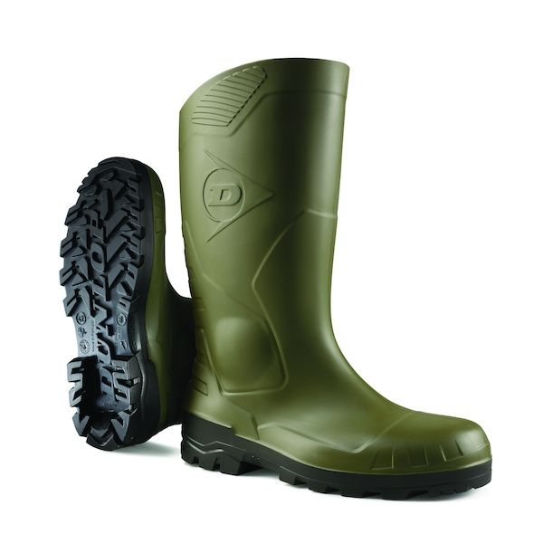 Bottes DEVON vertes S5 - 44 - DUNLOP