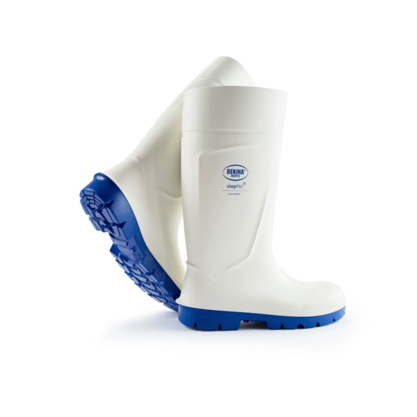 Bottes EASYGRIP blanches S4 - 44 - BEKINA