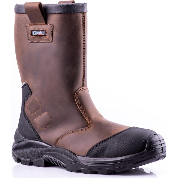 Demi-bottes fourrées STEP ARGENTÉ marron S3 - 41 - OPSIAL