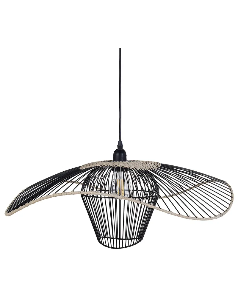 Pendant Lamp Noir jais LUNGA