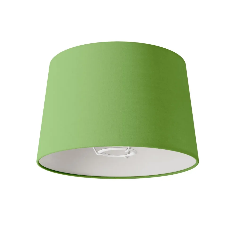 Abat-jour Athena avec douille E27 pour lampe de table ou sur pied - Made Italy - Cinette Vert Pistache
