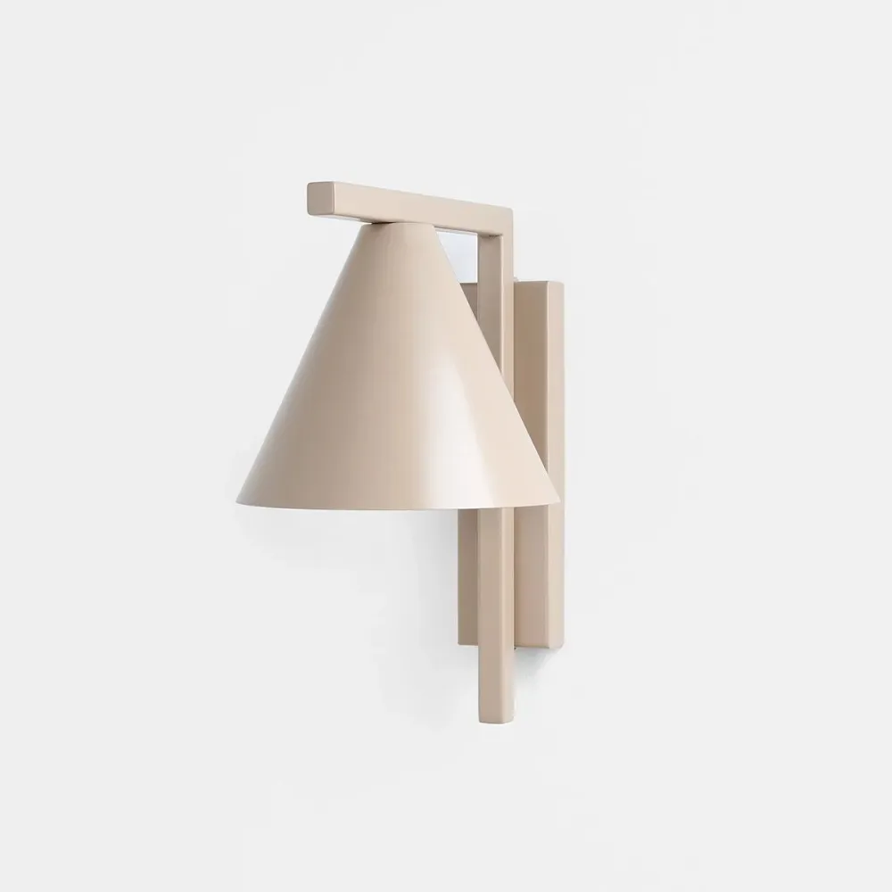 Applique murale Aldex Form 1L, culot E27 Beige