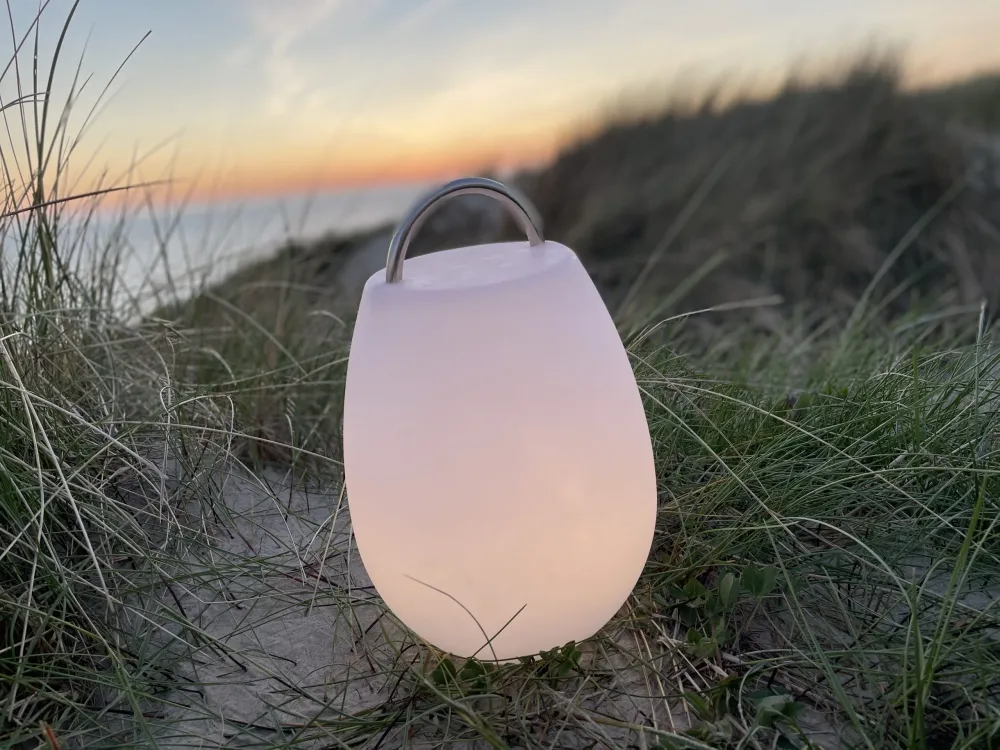 Athena LED Lampe 32 cm blanc