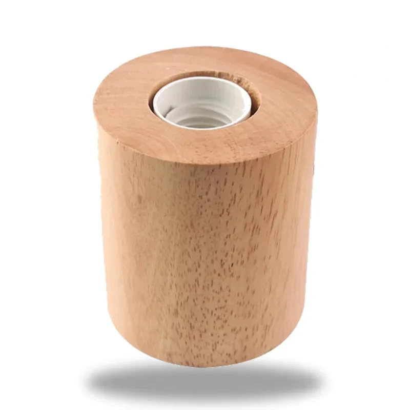 Base de Lampe en Bois