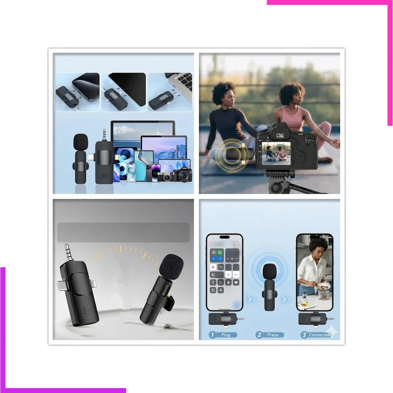Ensemble Trépieds + Micro + Lampe + Télécommande Selfie Bogui Store Tech