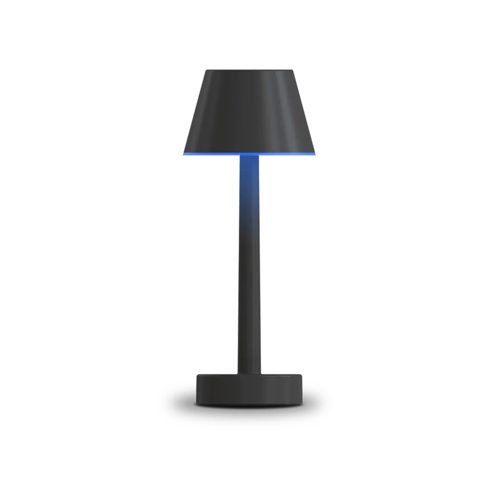 Calex Lampe de Table Extérieure Rechargeable Lucca - Noir
