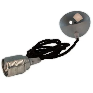 Calex Pendant Lamp - E27 - Chrome - Excluded Light Source