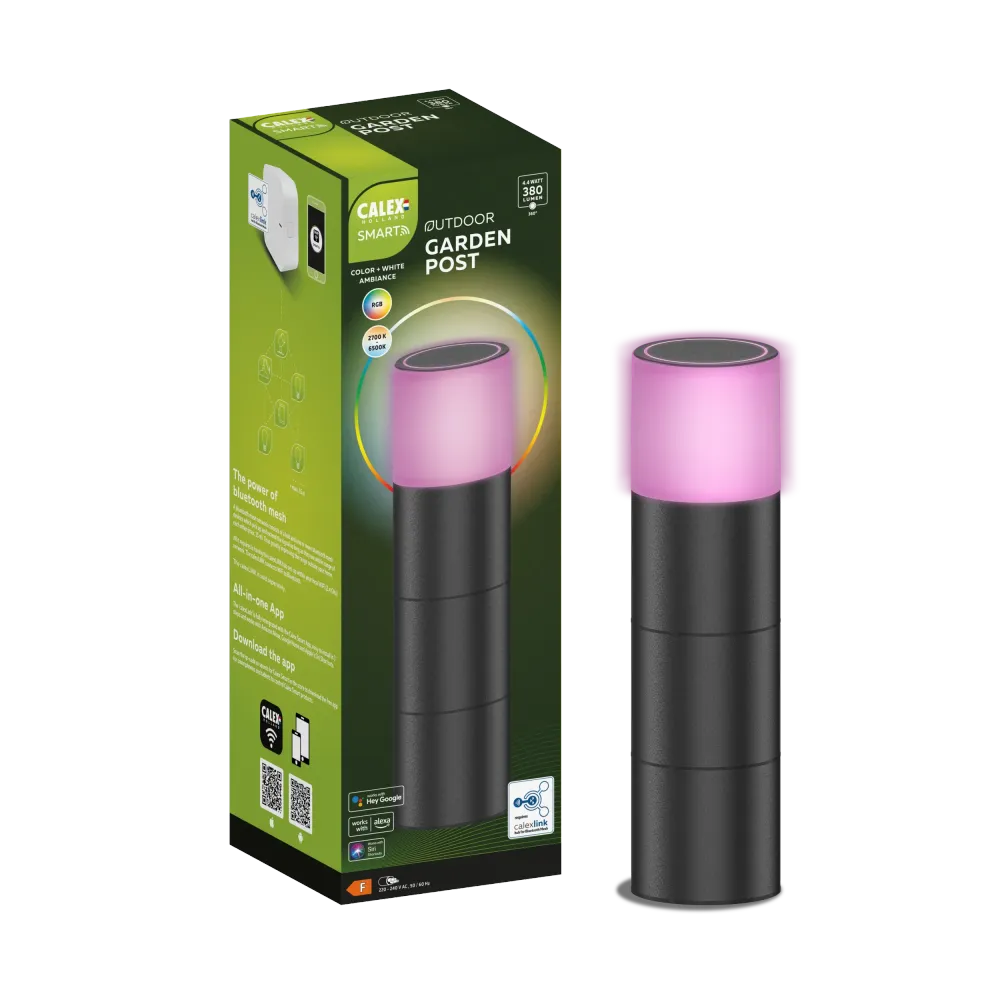 Calex Smart Borne - RGB + CCT - Noir