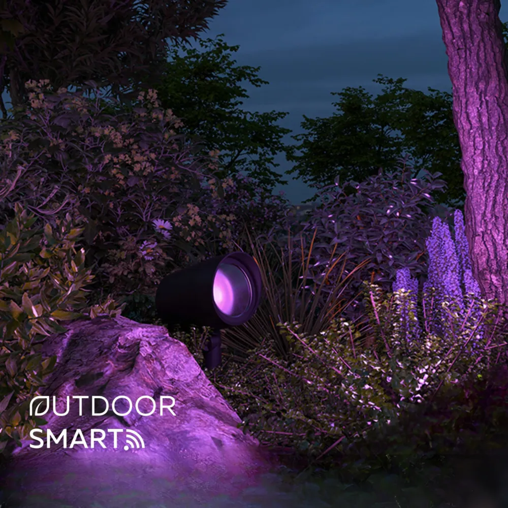 Calex Smart Spot Extérieur - RGB + CCT - Noir