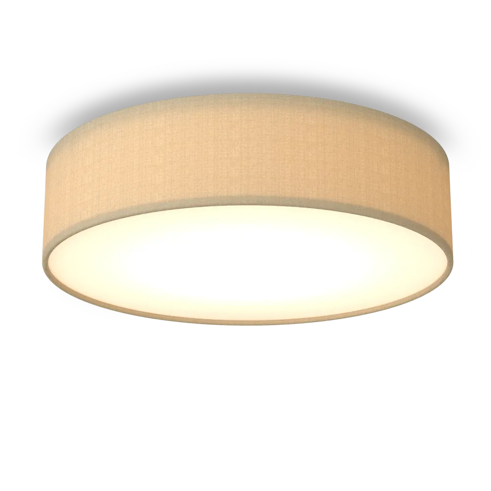 Plafonnier Calex – E27 – 40cm – Taupe