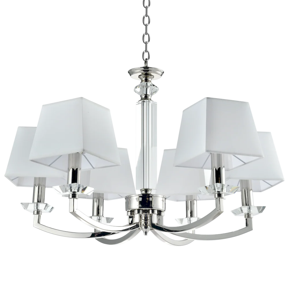 Lustre CosmoLight Dubai 6L nickel, E14