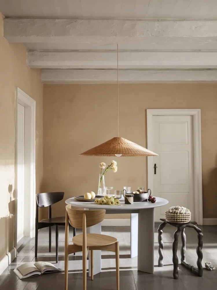 Dou Lampshade - Ø90 - Natural