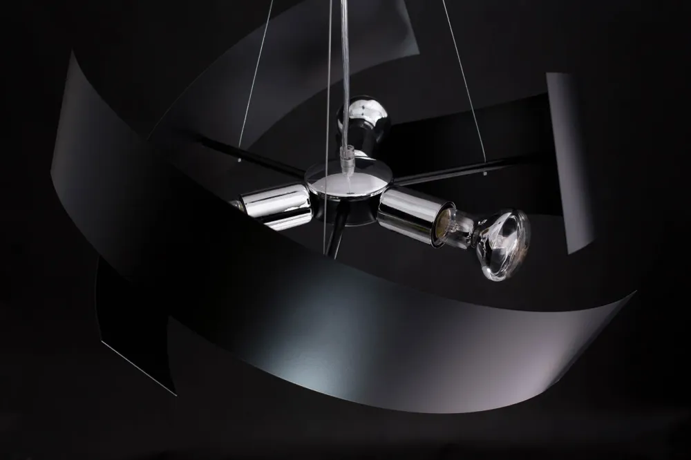 Suspension MODO 3L, noire, E27 Emibig