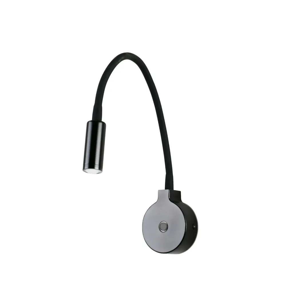 Faro PIXIE Black reader wall lamp 24016