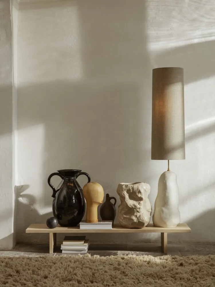 Hebe Lamp Base - Large - Off-White