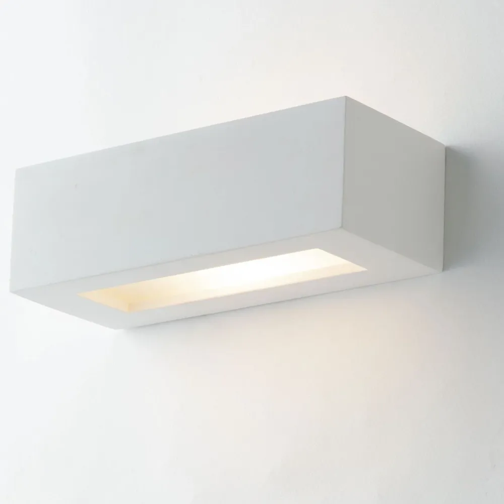 Washer sconce wall lamp Intec CANDIDA plastic E14