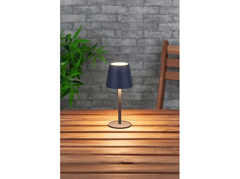ISY Lampe de table rechargeable LED Noir (IDL 2000)