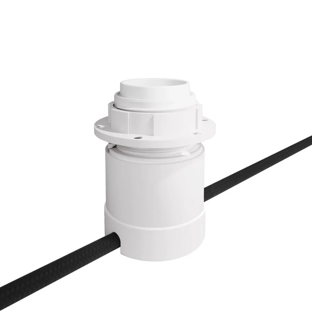 Kit Spostaluce avec douille E27 pour abat-jour - Blanc