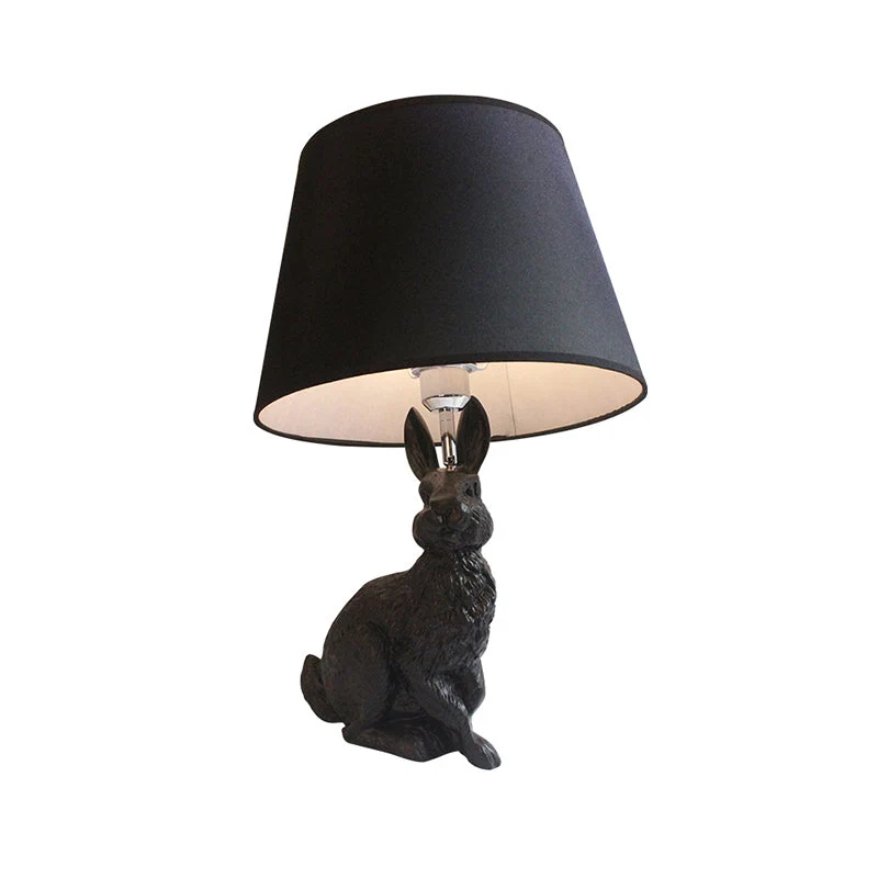 Lampe de bureau moderne en forme de lapin
