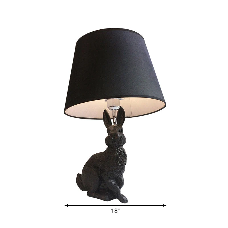 Lampe de bureau moderne en forme de lapin