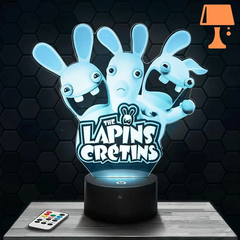 Lampe de Chevet Lapin Crétin