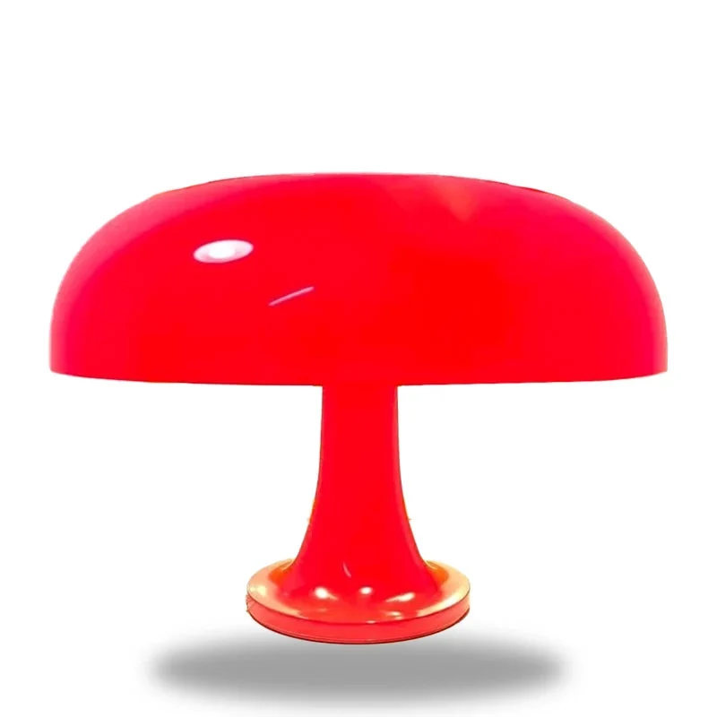 Lampe de Chevet Originale Champignon Orange
