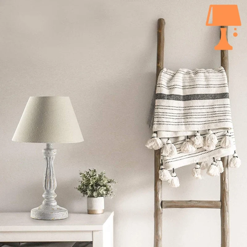 Lampe de Chevet Style Shabby Chic