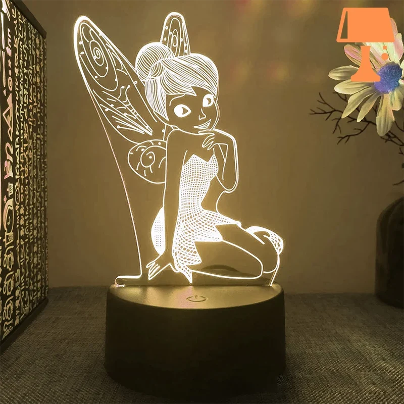 Lampe Fée Clochette Disney