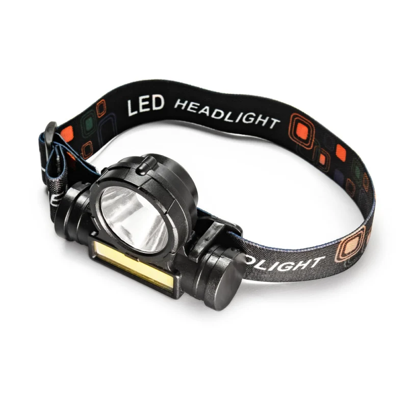 Lampe frontale LED avec batterie intégrée