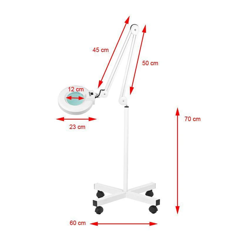 Lampe loupe S4 + trépied
