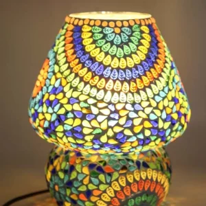Lampe multicolore 22 cm