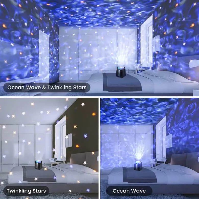 Lampe Projecteur LED à Étoiles