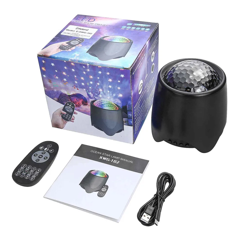 Lampe Projecteur LED à Étoiles
