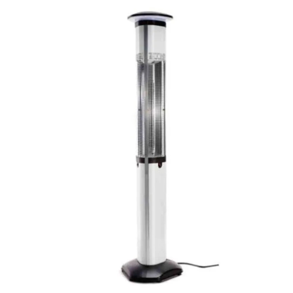 Lampe radiante de terrasse avec télécommande et chauffage extérieur à lumière LED pour bars et restaurants 2700 W