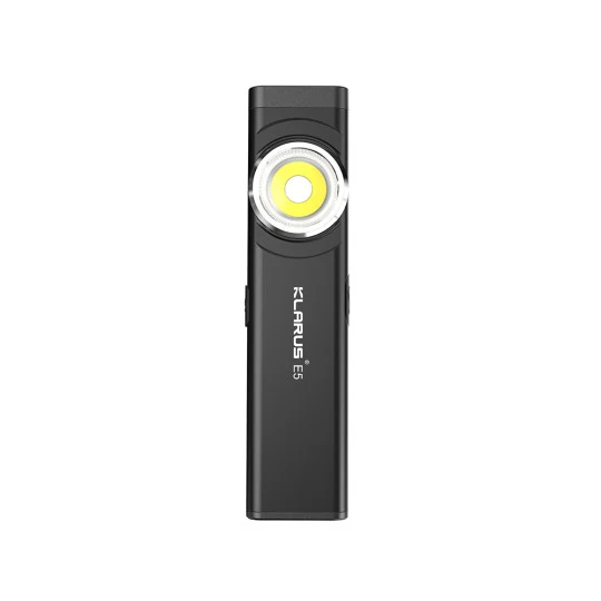 Lampe rechargeable à double source de lumière E5 - 600 lumens