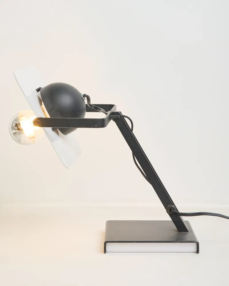 Lampe de table bicolore, Italie, 1980s
