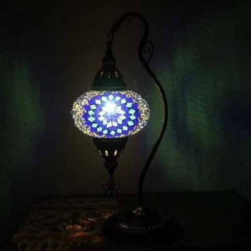 Lampe de table courbée turque N3 Asrak 45cm