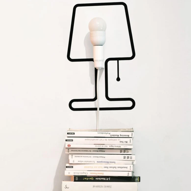 Lampe Tiny adhésif sticker PA Design