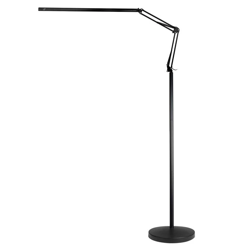 Lampe de traitement LED all4light lashes line 2 noire avec un trépied