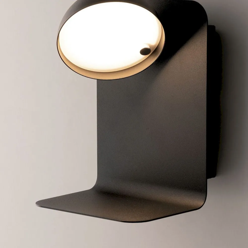 Accent wall lamp Luce Ambiente e Design BOING Metal LED White