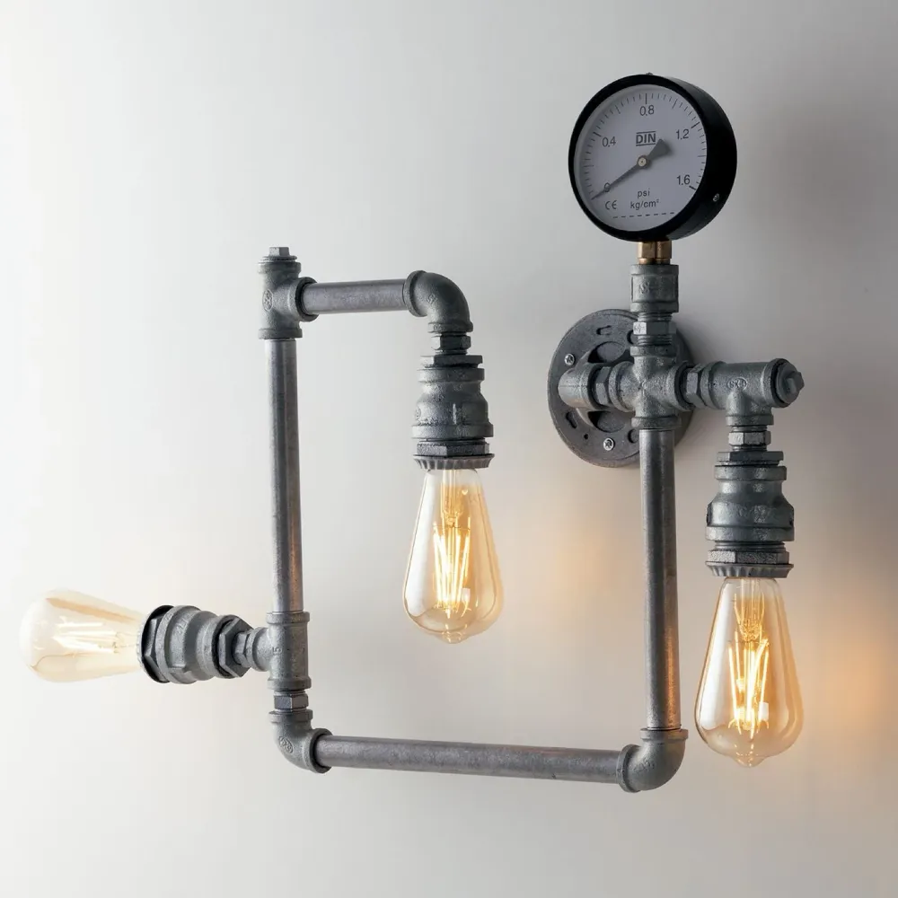 Flush mount ceiling lamp Luce Ambiente e Design AMARCORD Metal E27 Copper