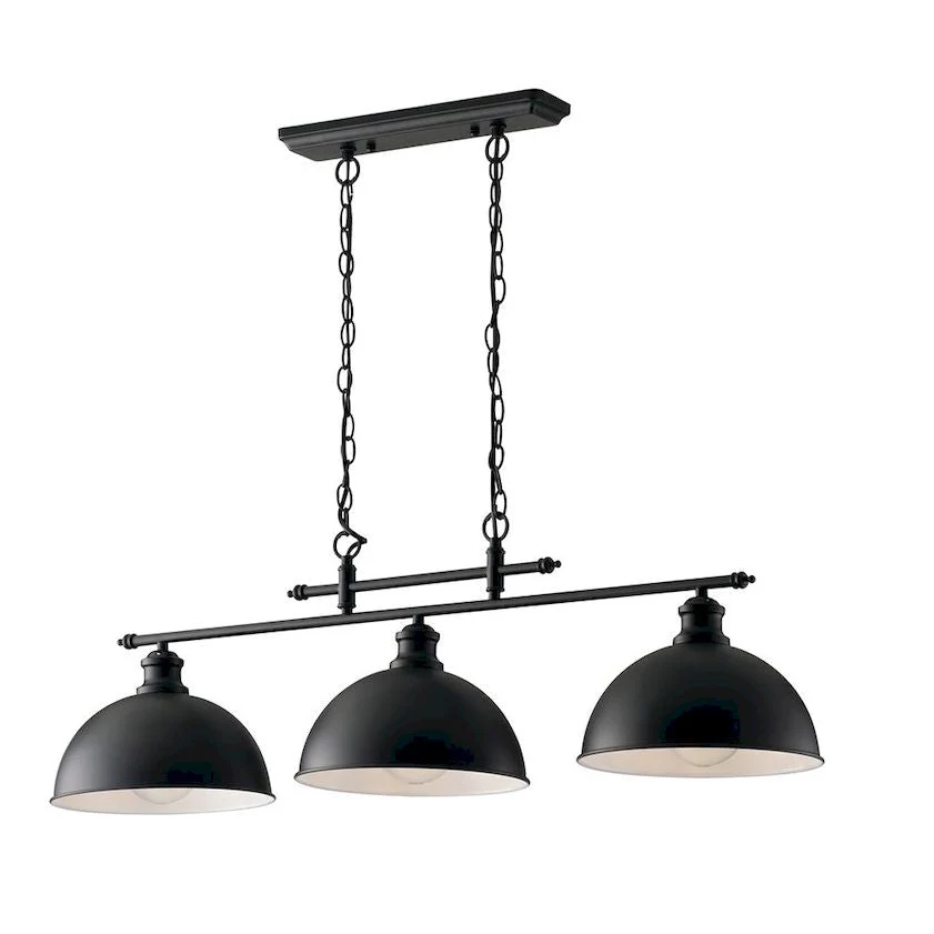 Linear pendant lamp Luce Ambiente e Design CHARLESTON Metal E27