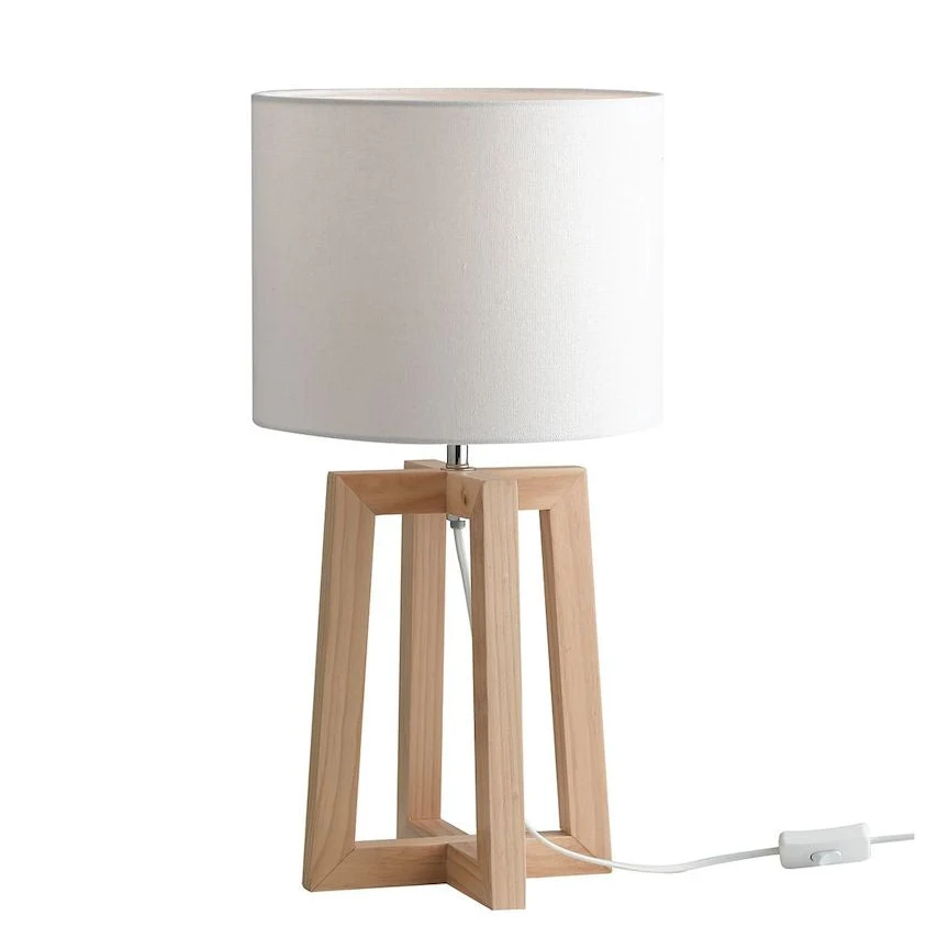 Table lamp Luce Ambiente e Design BERRY wood E14