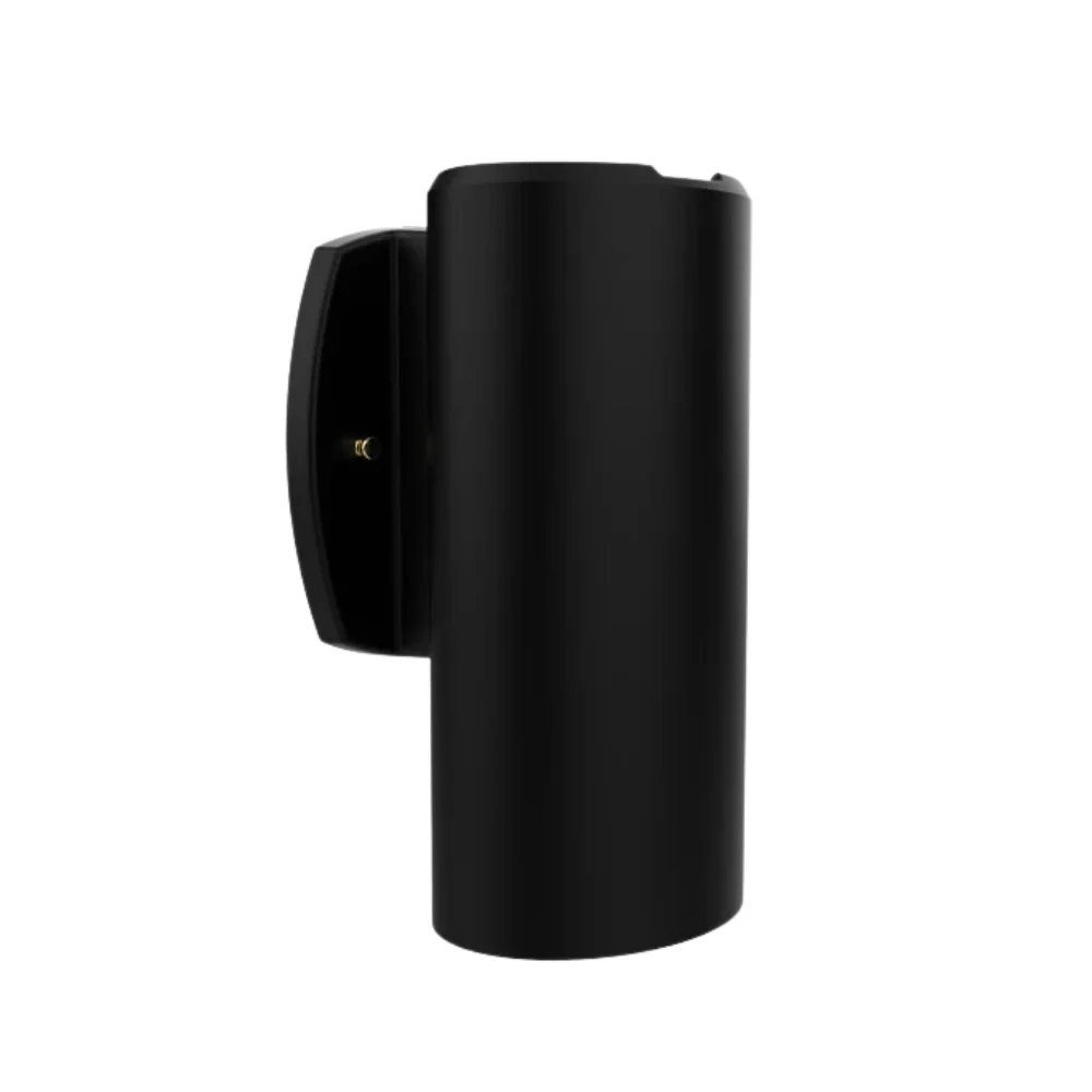 Luminaire murale snoc évolution 1823d noir cylindrique pour l’extérieur