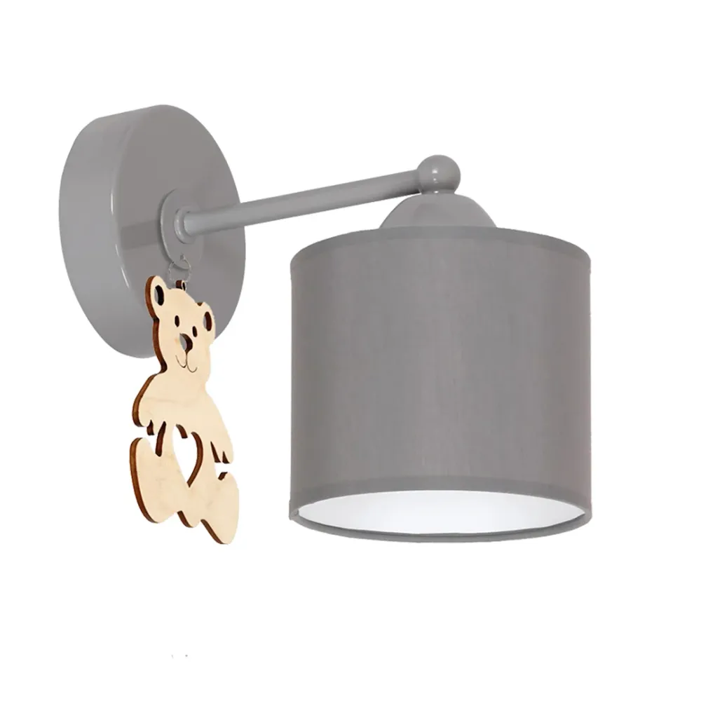Applique murale Milagro Bear E27 H 23 cm