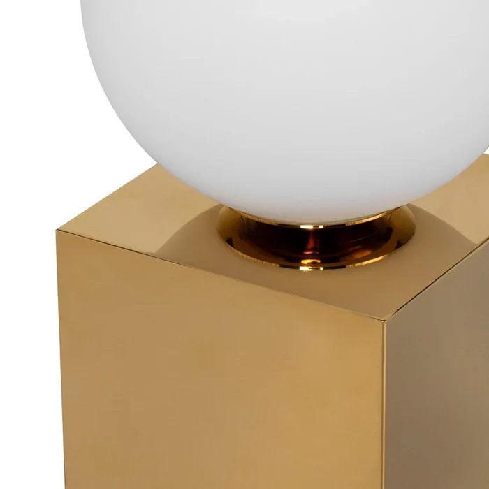 MORRI TABLE LAMP "GOLD METAL BASE"