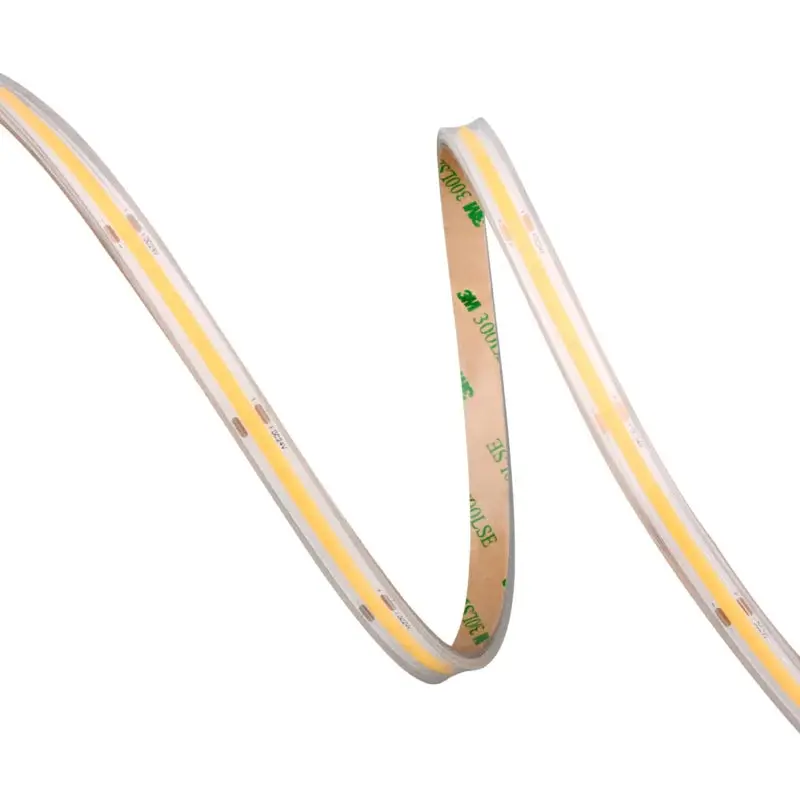 10 mètres | COB | Strip LED | Blanc clair | 10 mm | Dimmable | 24v Connecteur féminin IP67