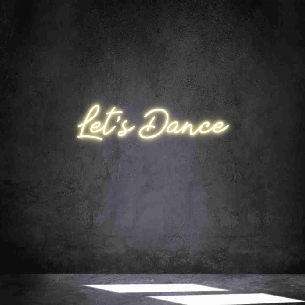 Néon personnalisé: Let's Dance