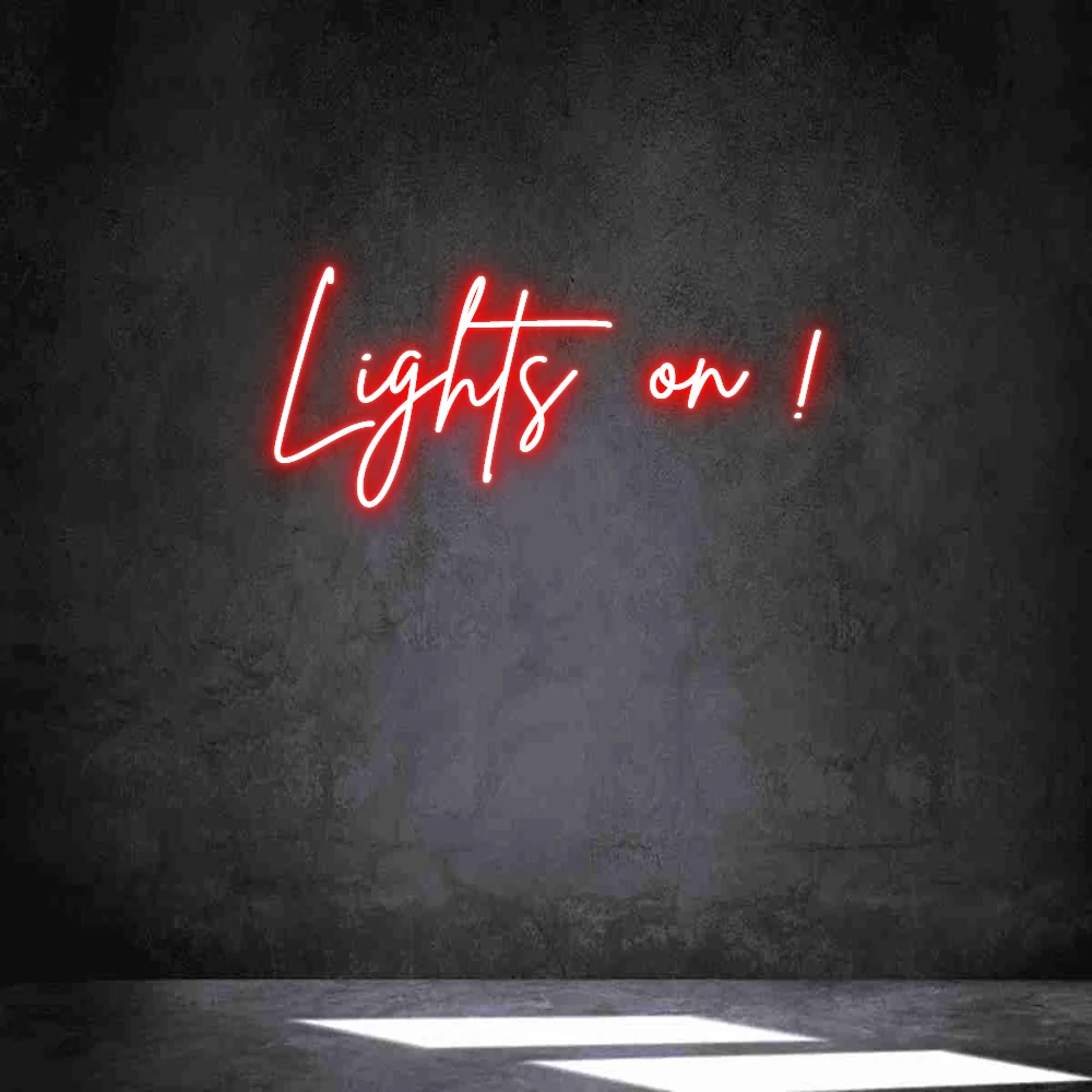 Néon personnalisé: Lights on !
